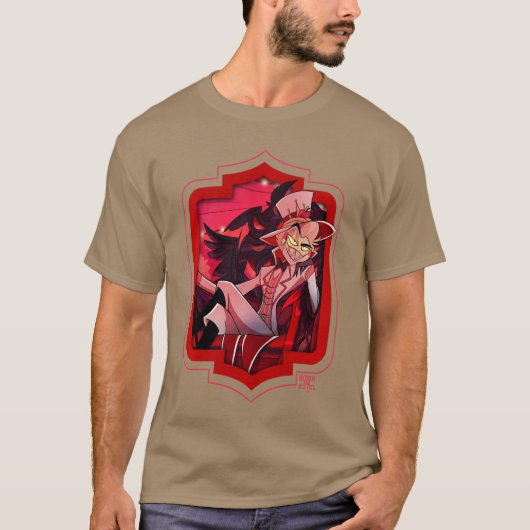 Hazbin Hotel ルシファー ギフト Tシャツ (正面)