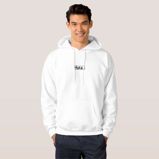 Haze Classic Logobox Hoodie パーカ (正面フル)