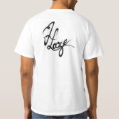 Haze classic Logobox T-shirt Tシャツ (裏面)