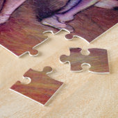 Hazed Dancer by Edgar Degas, Ballet Artヴィンテージ ジグソーパズル (側面)