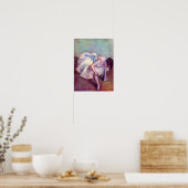 Hazed Dancer by Edgar Degas, Ballet Artヴィンテージ ポスター (キッチン)