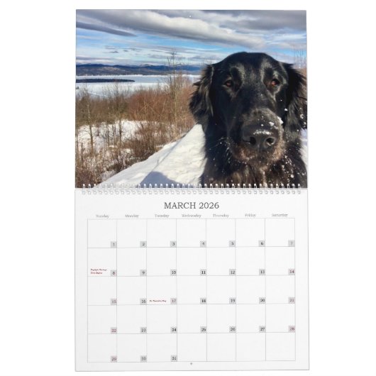 Hazel 2022カレンダーでハイキング カレンダー (3月 2026)