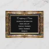 Hazelbryneのエレガントな専門の名刺 名刺 (裏面)