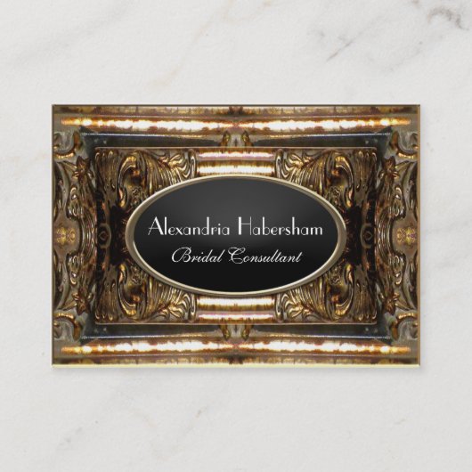 Hazelbryneのエレガントな専門の名刺 名刺 (正面)