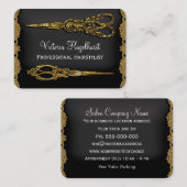 Hazelhurstの薄い倍は切ります 名刺 (正面/裏面)