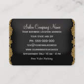 Hazelhurstの薄い倍は切ります 名刺 (裏面)