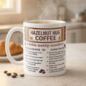 Hazelnut Coffee Recipe コーヒーマグカップ