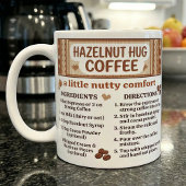 Hazelnut Coffee Recipe コーヒーマグカップ