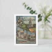 Hazelton, Idaho – 大文字場面 ポストカード (スタンド正面)