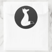 Hazelwoodコンサルティングロゴ ラウンドシール (バッグ)