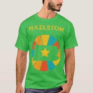 Hazletonペンシルバニアヴィンテージ動揺して土産 Tシャツ