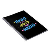 Hazlo con miedo, pero hazlo ノートブック (右側)