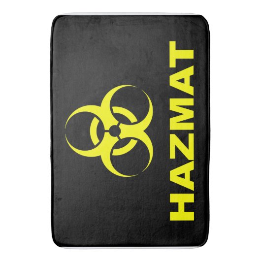 - Hazmatのバス・マットに自己の責任において入って下さい バスマット (正面縦)