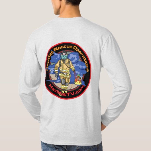 HazMatレスキューOPS Tシャツ (裏面)
