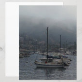 Hazy Sailing Day Scrapbook Paper (正面/裏面)