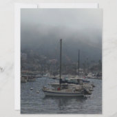 Hazy Sailing Day Scrapbook Paper (正面)