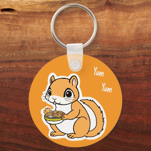 Hazzelnut キーホルダー (正面)