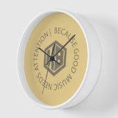 HBクロック – #HBFam 壁時計 (傾斜)