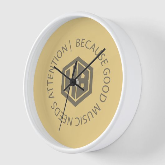 HBクロック – #HBFam 壁時計 (傾斜)