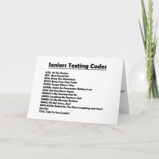 HBメールや文字を打つ又はハッピーバースデー カード (正面)