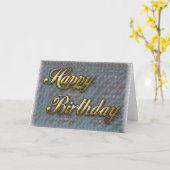 hb241 カード (黄色い花)