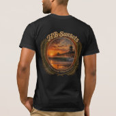 HB サンセットサーフシャツ Tシャツ (裏面)