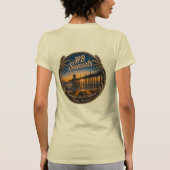 HB サンセット (女性向け) Tシャツ (裏面)
