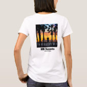 HB サンセット Tシャツ (裏面)