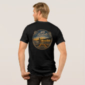 HB Sunsets Tシャツ (メンズ) (裏面全面)