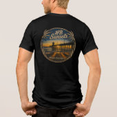 HB Sunsets Tシャツ (メンズ) (裏面)