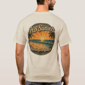 Hb Sunsets T-Shirt  Tシャツ (裏面)