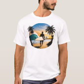 HB Surf & Sunsets T Shirts  Tシャツ (正面)