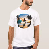 HB Surf & Sunsets T Shirts  Tシャツ (正面)
