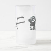 HB ZF フロストグラスビールジョッキ (中央)