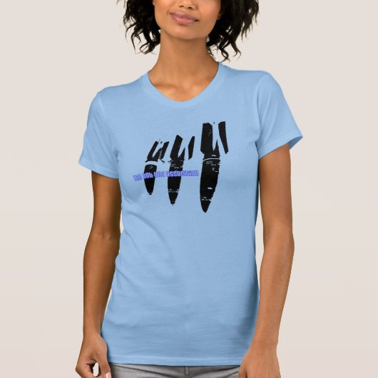 HBAの三重の脅威 Tシャツ (正面)