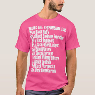 HBCUはミョウバン統計を担当 Tシャツ