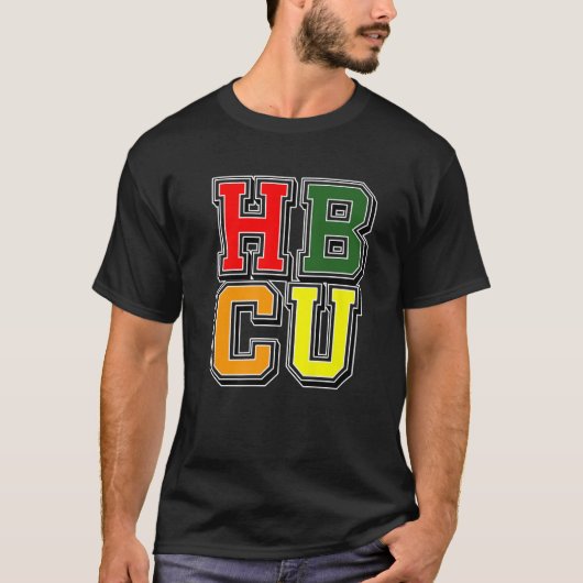 HBCUアパレル男性へ、女性 Tシャツ (正面)