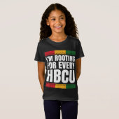 HBCUアフリカンアメリカン・カレッジ学生デザイン Tシャツ (正面フル)