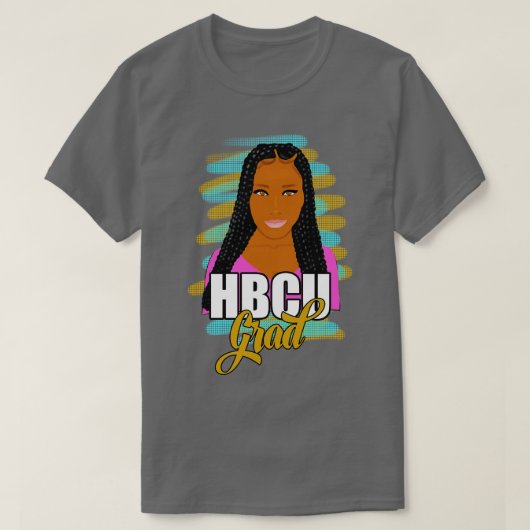 HBCUグラッドロングブライド Tシャツ (デザイン正面)