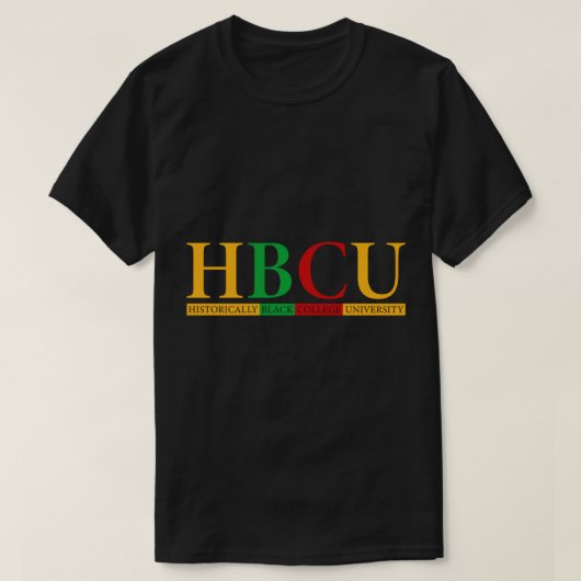 HBCUグラードヒストリガールズヒストリカルブラックカレッジG Tシャツ (デザイン正面)