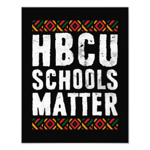 HBCUスクールズマターシャツ フォトプリント
