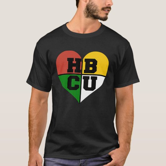 HBCUハート Tシャツ (正面)