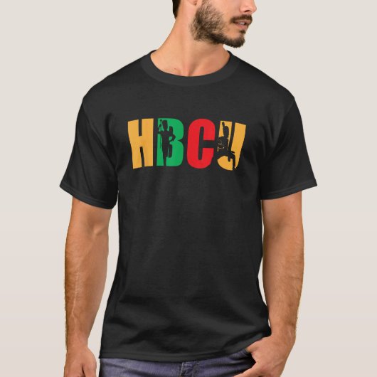 HBCUバンド歴史ブラック大学の同窓生ギフト Tシャツ (正面)