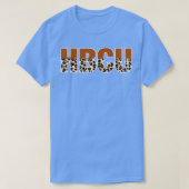 HBCUヒョウ印刷 Tシャツ (デザイン正面)