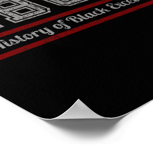 Hbcuブラックの歴史の月とブラックエクセレンス ポスター (角)