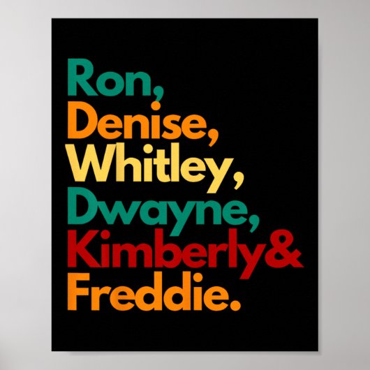 Hbcuブラックカレッジ卒業生ウィットリーレトロFor Wom ポスター (正面)