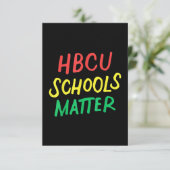 HBCU学校問題 カード (スタンド正面)