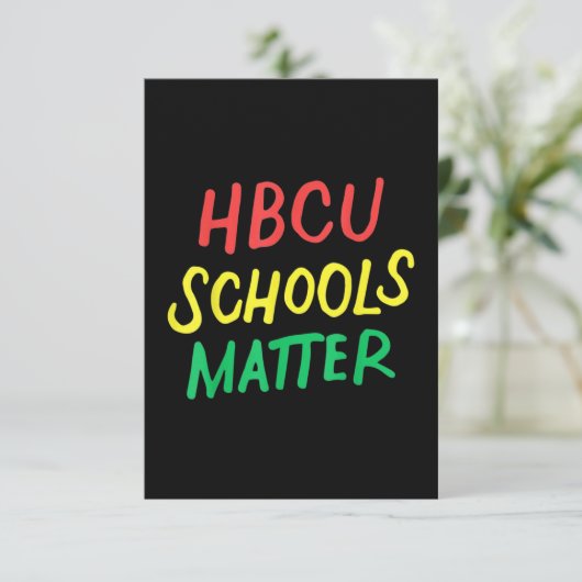 HBCU学校問題 カード (スタンド正面)