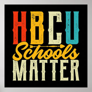 HBCU学校問題 ポスター