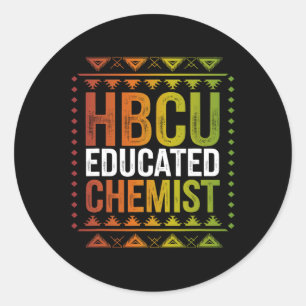 Hbcu教育を受けた化学者ブラック歴史月未来G ラウンドシール